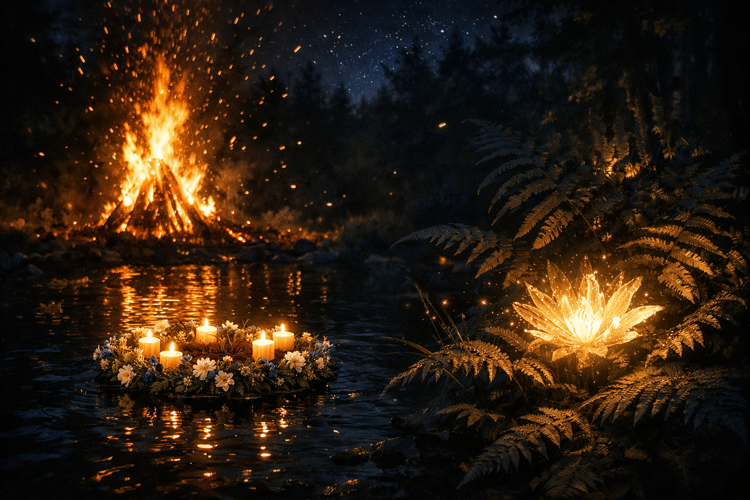 Ivan Kupala: rites and night magic