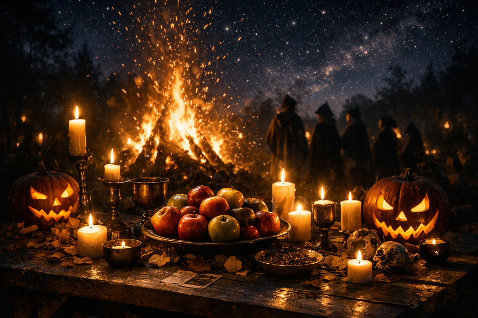 Samhain: November tide, witches’ sabbath